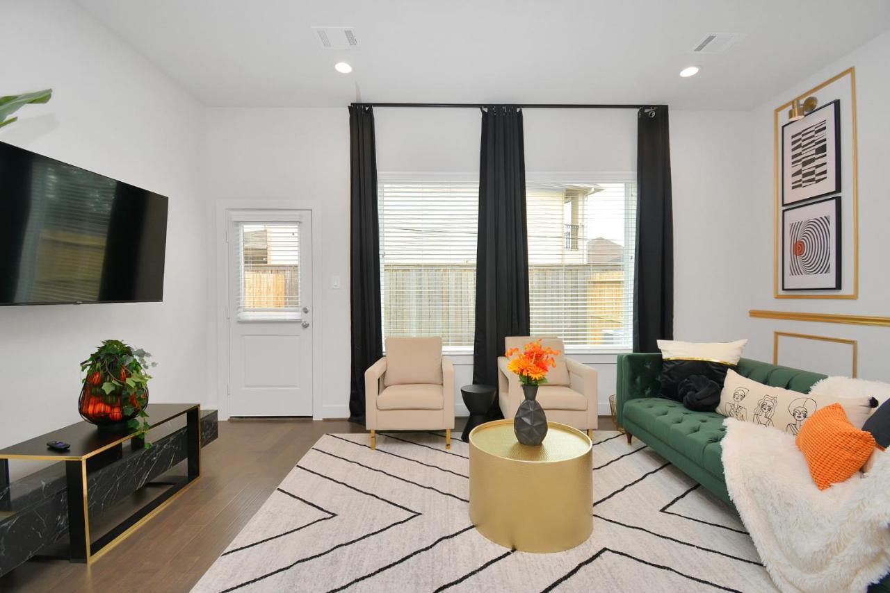 Emerald Palace - New, Modern 3Br Townhome Close To Downtown, Nrg, Med Ctr Хюстън Екстериор снимка