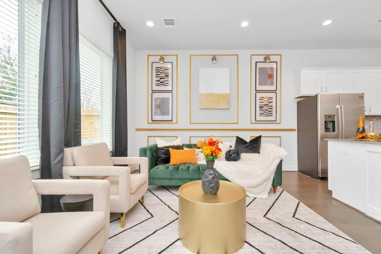 Emerald Palace - New, Modern 3Br Townhome Close To Downtown, Nrg, Med Ctr Хюстън Екстериор снимка