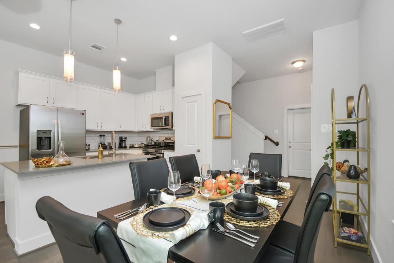 Emerald Palace - New, Modern 3Br Townhome Close To Downtown, Nrg, Med Ctr Хюстън Екстериор снимка