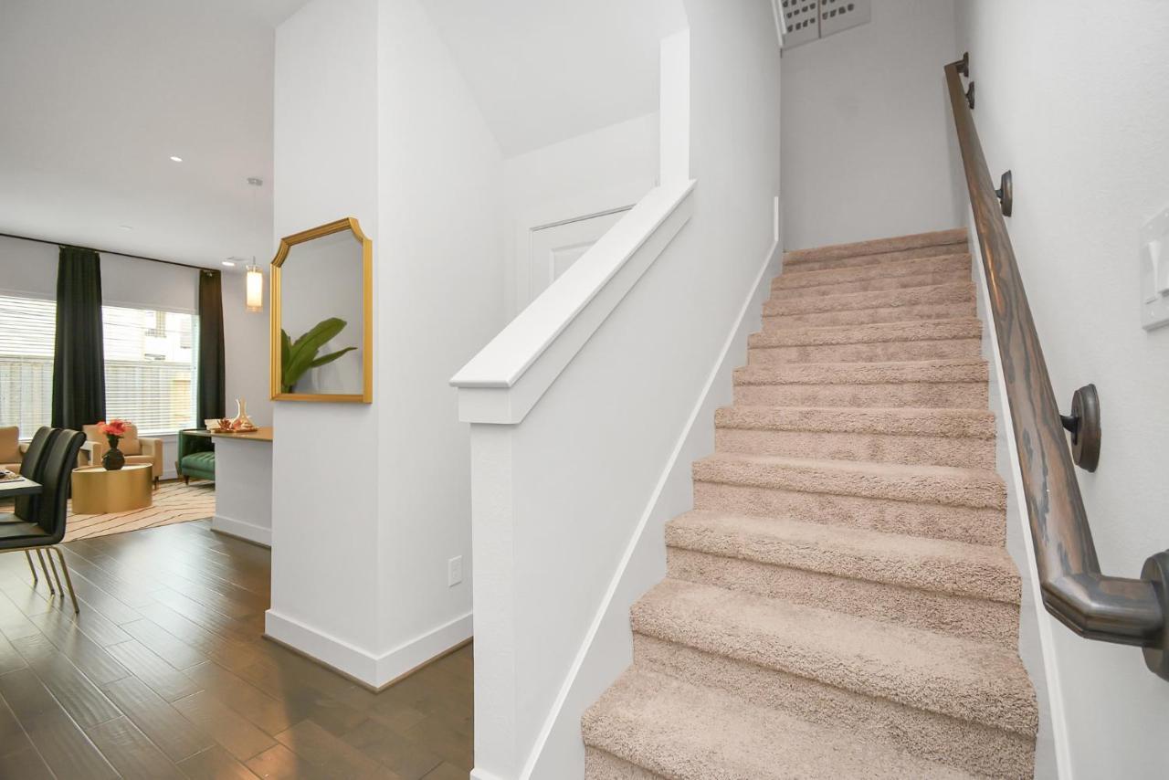 Emerald Palace - New, Modern 3Br Townhome Close To Downtown, Nrg, Med Ctr Хюстън Екстериор снимка