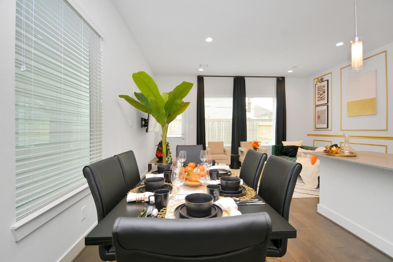 Emerald Palace - New, Modern 3Br Townhome Close To Downtown, Nrg, Med Ctr Хюстън Екстериор снимка