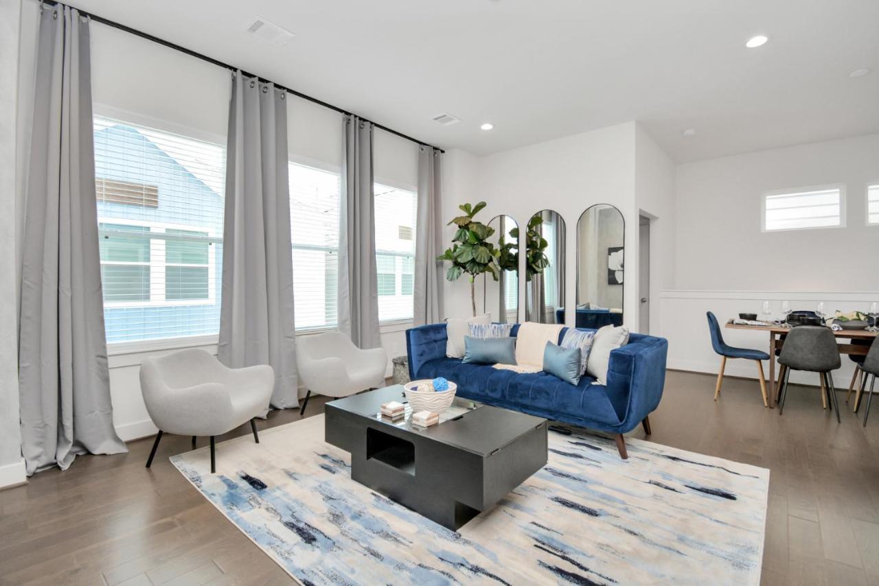 Emerald Palace - New, Modern 3Br Townhome Close To Downtown, Nrg, Med Ctr Хюстън Екстериор снимка