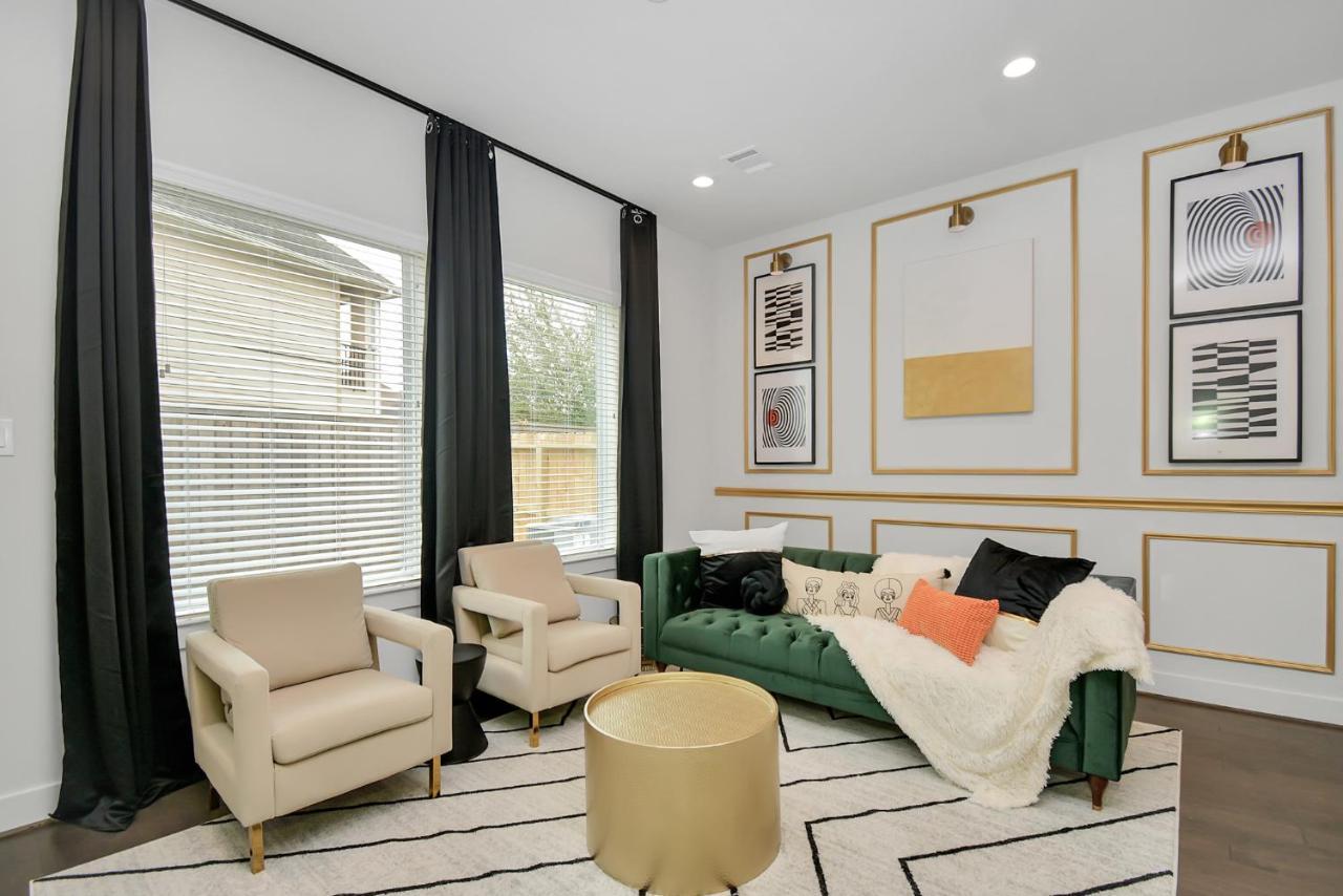 Emerald Palace - New, Modern 3Br Townhome Close To Downtown, Nrg, Med Ctr Хюстън Екстериор снимка
